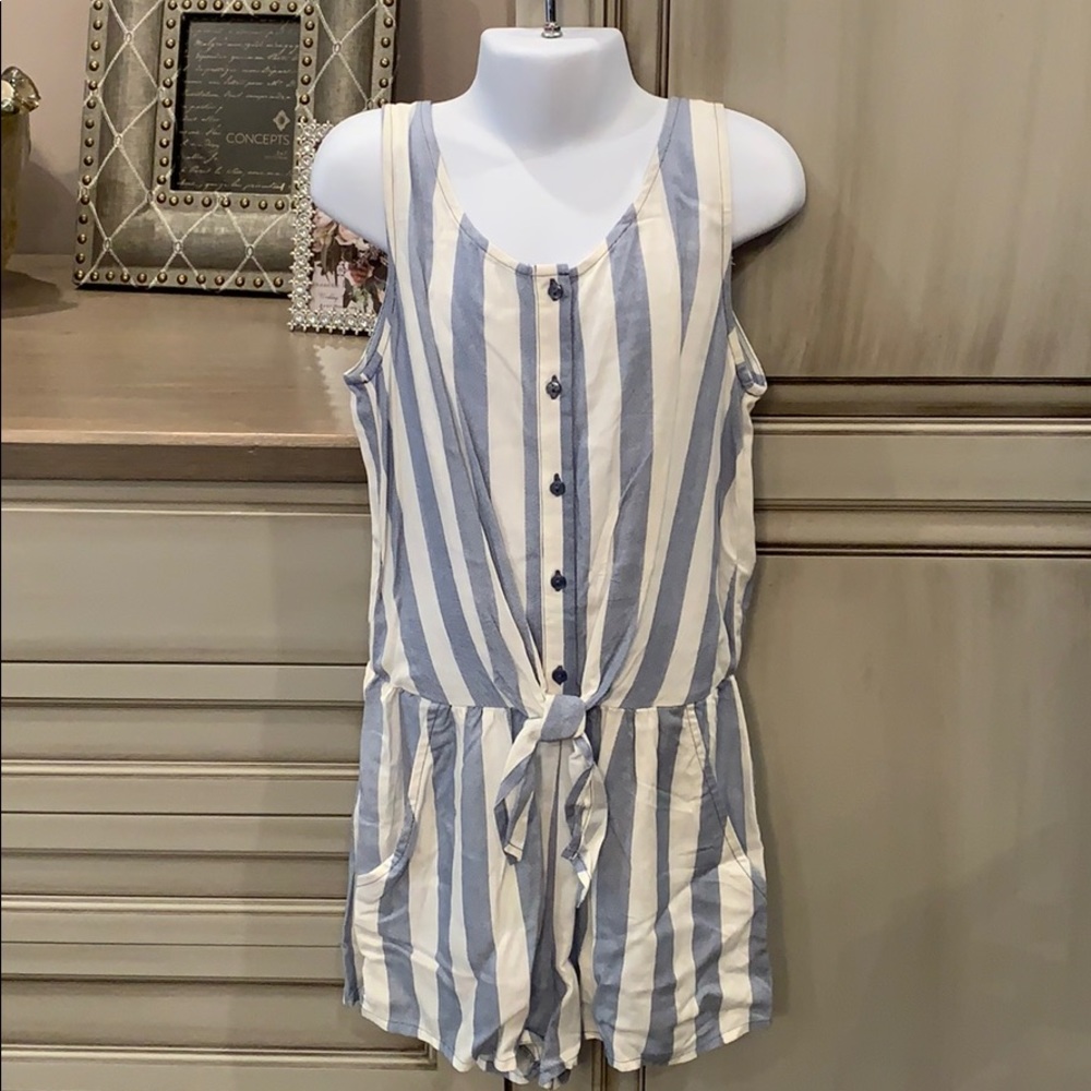 NWT H&M girls shorts romper size 8-9